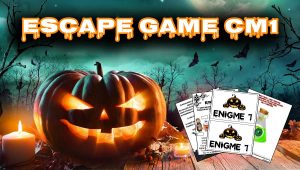 escape game halloween cm1